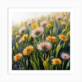 Dandelions Art Print