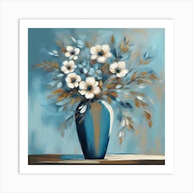 Flowers In A Vase 13 Art Print