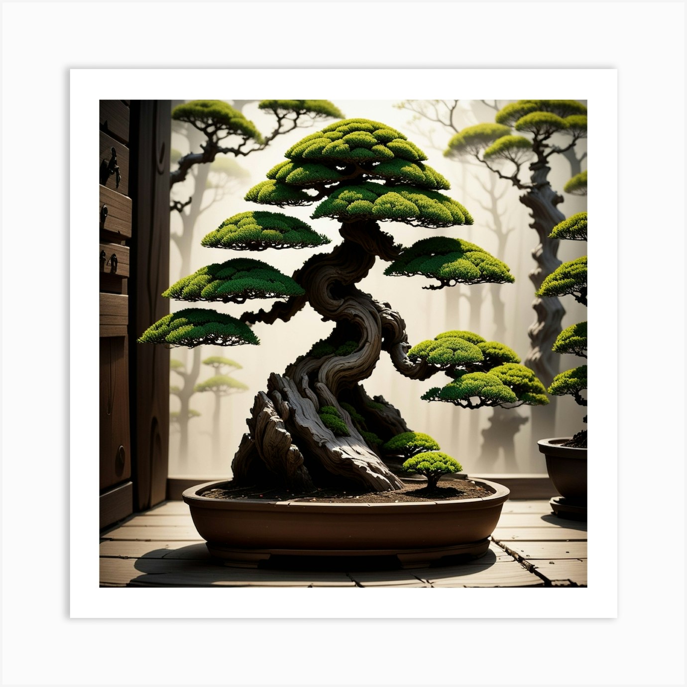 Bonsai Tree 10 Art Print