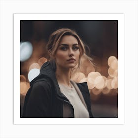 Bokeh 1 Art Print