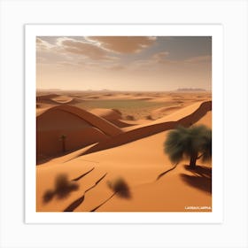 Sahara Desert 95 Art Print