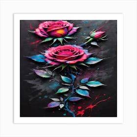 Roses Art Print