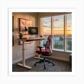 Home Office 4 Art Print