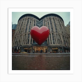 Heart Stock Videos & Royalty-Free Footage 1 Art Print