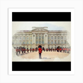 Buckingham Palace Art Print