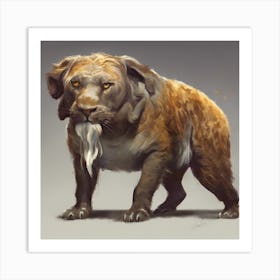 Animal art Art Print