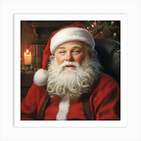 Santa Claus Art Print