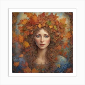 Autumn Leaves Art Print Art Print