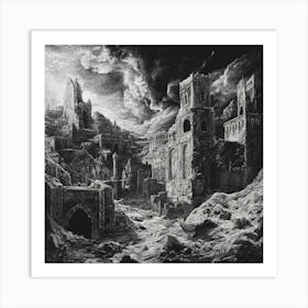 Devil'S Castle Art Print