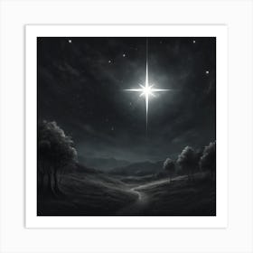 Star Of Christmas Art Print