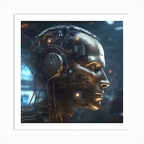 Cyborg 113 Art Print