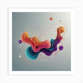 Abstract Abstract Painting 49 Art Print