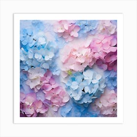 Hydrangeas 2 Art Print