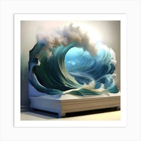 Ocean Wave Art Print