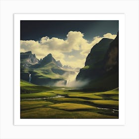 Landscape Wallpapers Art Print