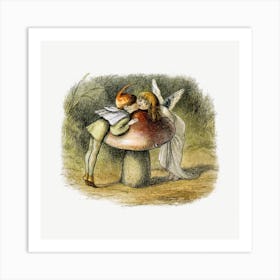 Forest Nymphs From In Fairy Land Art Print
