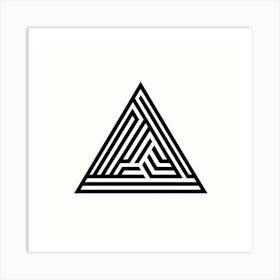 Triangle Logo Art Print