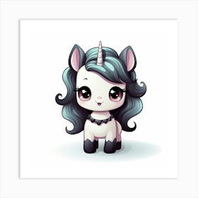 Cute Unicorn 267 Art Print