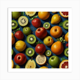 Leonardo Lightning Fruit 19 Art 2 Art Print