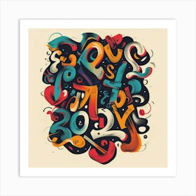 Lettering Art Print