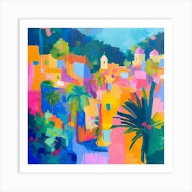 Abstract Travel Collection San Pedro Sula Honduras 2 Art Print