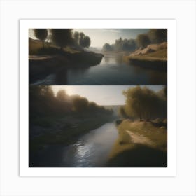 River 11 Art Print