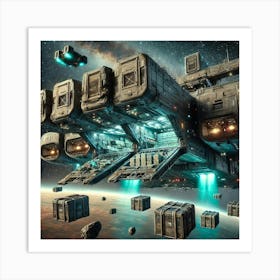 Modified Cargo Bays Art Print