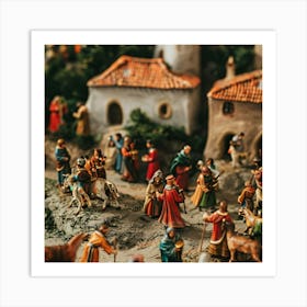 Nativity Scene 19 Art Print