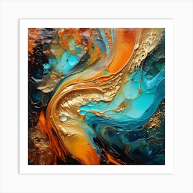 Abstract Painting 278 Art Print