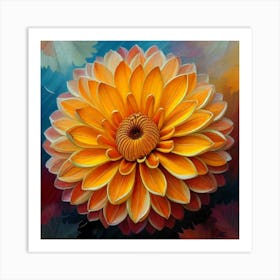 Dahlia 2 Art Print