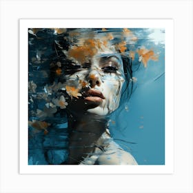 Water Painting Art Print