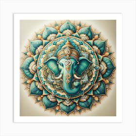 Ganesha 17 Art Print