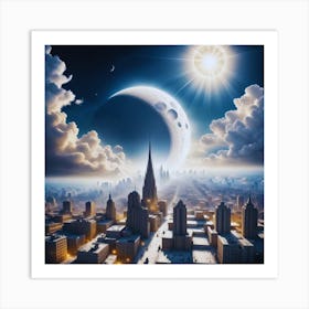 Cityscape 2 Art Print