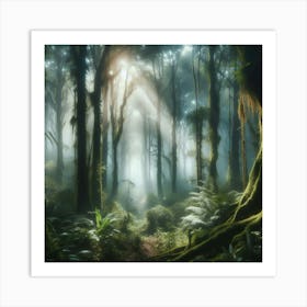 Forest - Forest Stock Videos & Royalty-Free Footage Art Print