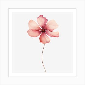 Pink Flower 1 Art Print