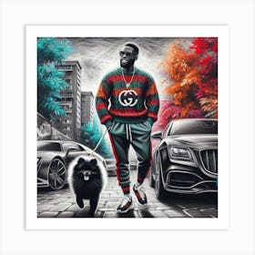 Gucci Mane 2 Art Print