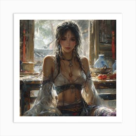 Chinese Girl Art Print