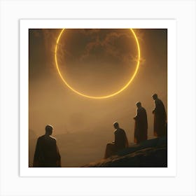 Buddhist Monks 5 Art Print