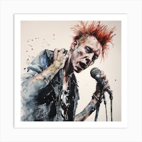 John Lydon Art Print