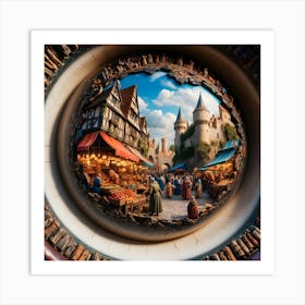 Harry Potter'S Village Art Print