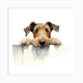 Irish Terrier 1 Art Print