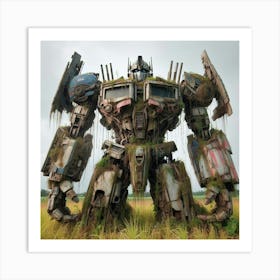 Transformers The Last Knight 3 Art Print