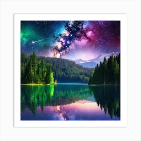 Galaxy In The Sky 4 Art Print