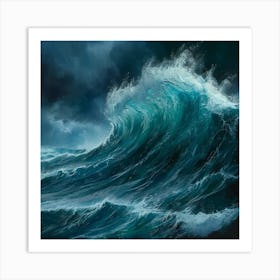 Stormy Sea Art Print