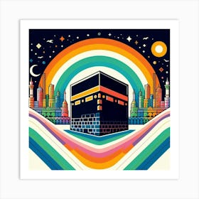 Mecca's Kaaba 3 Art Print