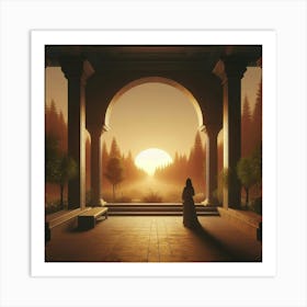 Archway Stock Videos & Royalty-Free Footage Art Print