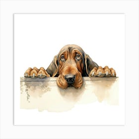 Hound Dog 2 Art Print