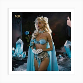 Ice Queen Art Print