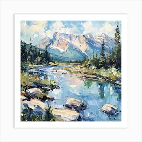 Mountain Stream 1 Art Print