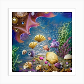 Under The Sea 3 Art Print